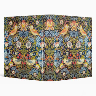 Classeur William Morris Strawberry Thief Floral Art Nouveau