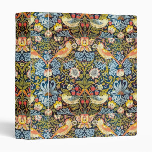 Classeur William Morris Strawberry Thief Floral Art Nouveau