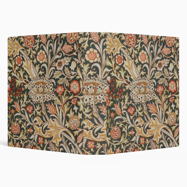 Classeur William Morris Trent Garden Flower Classic Botanic (Arrière-plan)