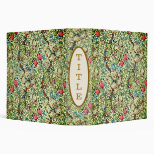 Classeur William Morris Vintage Grunge Imprimer