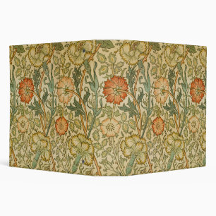 Classeur William Morris - Vintage rose et Rose