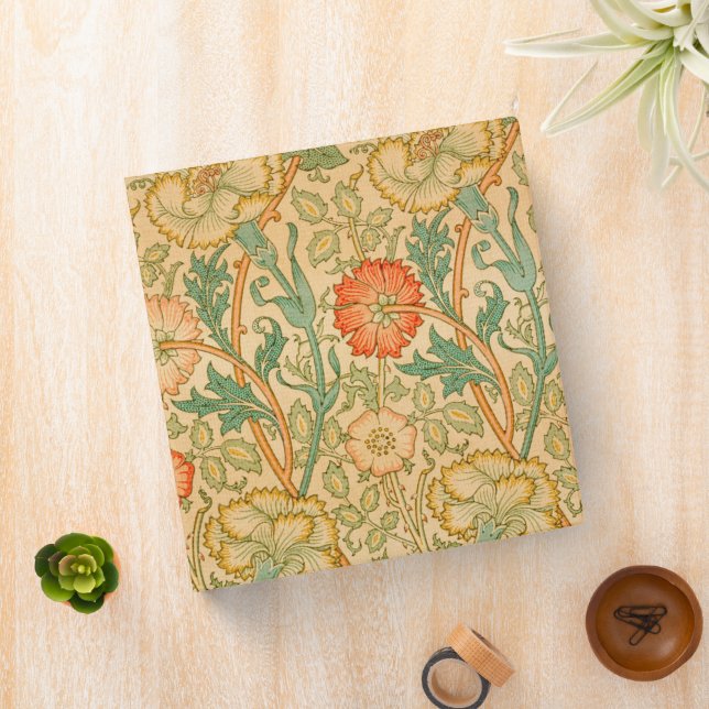 Classeur William Morris's Pink et Rose célèbre motif (In Situ)