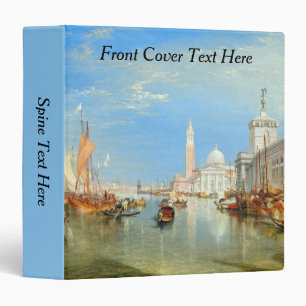 Classeur William Turner - Venise, le Dogana et San Giorgio