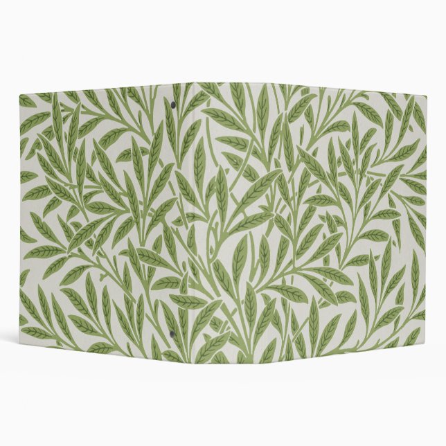 Classeur Willow Motif, William Morris (Arrière-plan)