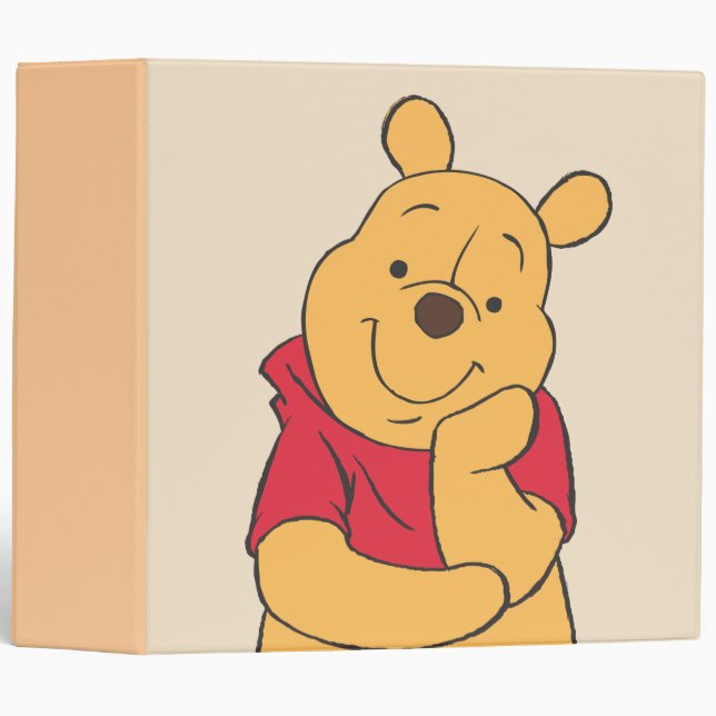 Classeur Winnie l'Ooh 6 (Devant/Côté)