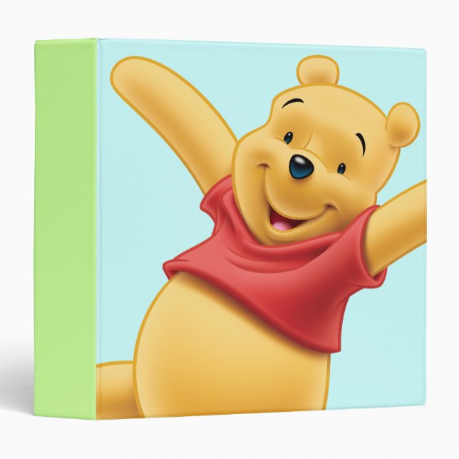 Classeur Winnie l'Ooh 7 (Devant/Côté)
