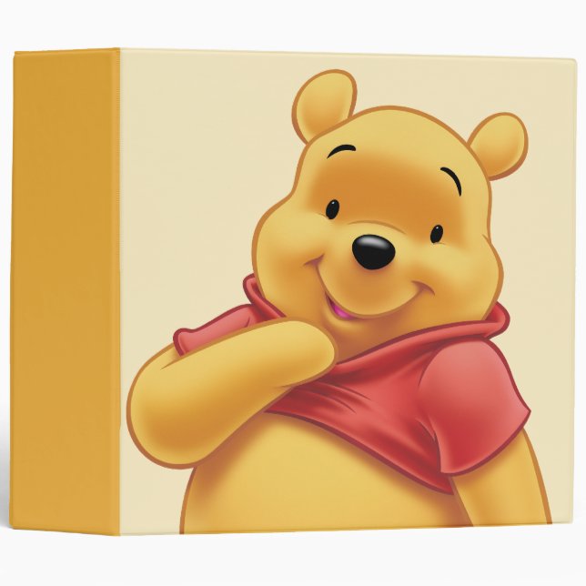 Classeur Winnie l'Ooh 8 (Devant/Côté)