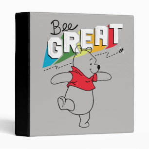 Classeur Winnie l'Ooh Abeille grande