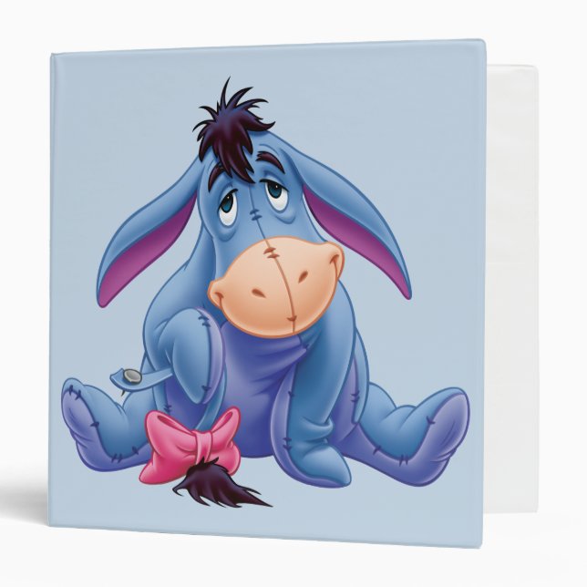 Classeur Winnie l'Ooh | Eeyore Smile (Devant/Intérieur)