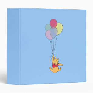 Classeur Winnie l'ourson et les ballons