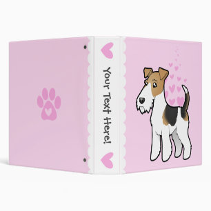 Classeur Wire Fox Terrier Love
