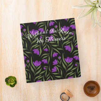 Classeur Without Rain, No Flowers Binder