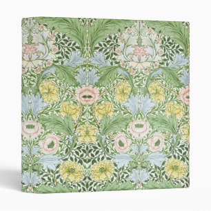 Classeur Wm Morris Myrtle Floral Art Nouveau Lumineux
