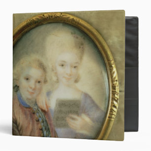 Classeur Wolfgang Amadeus Mozart et sa soeur