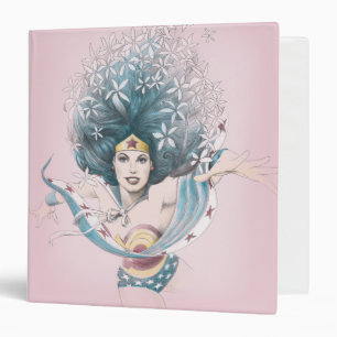 Classeur Wonder Woman and Flowers