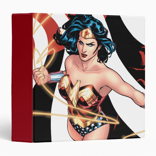 Classeur Wonder Woman Couverture comique #12 (Devant/Côté)