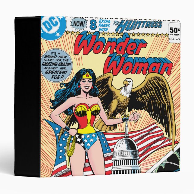 Classeur Wonder Woman Numéro #272 (Devant/Côté)