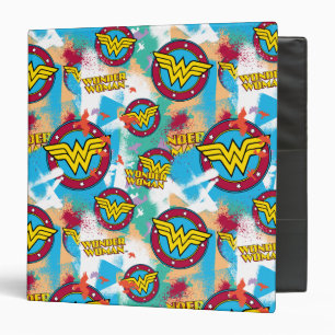 Classeur Wonder Woman Spray Motif de peinture