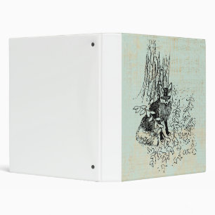 Classeur Woodland Fox Rustic Vintage Fox Art