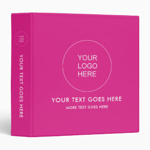 Classeur Wow Rose Reliure Télécharger Votre Logo Ajouter Te