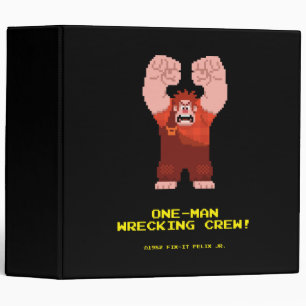 Classeur Wreck-It Ralph : One-Man Wrecking Crew!