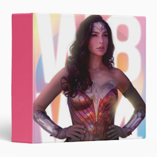 Classeur WW84   Lo Fi Pastel Rainbow Wonder Woman Photo