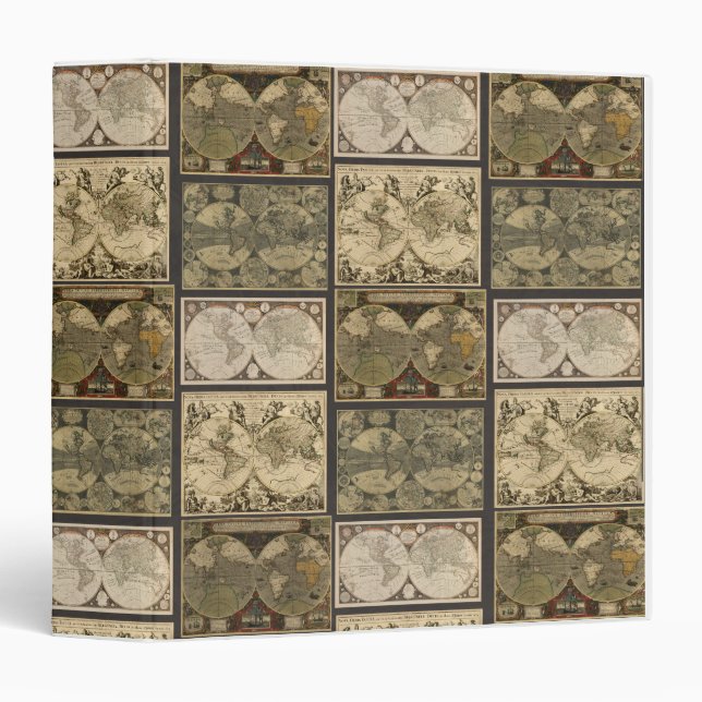 Classeur Ye Olde Maps (Devant/Côté)