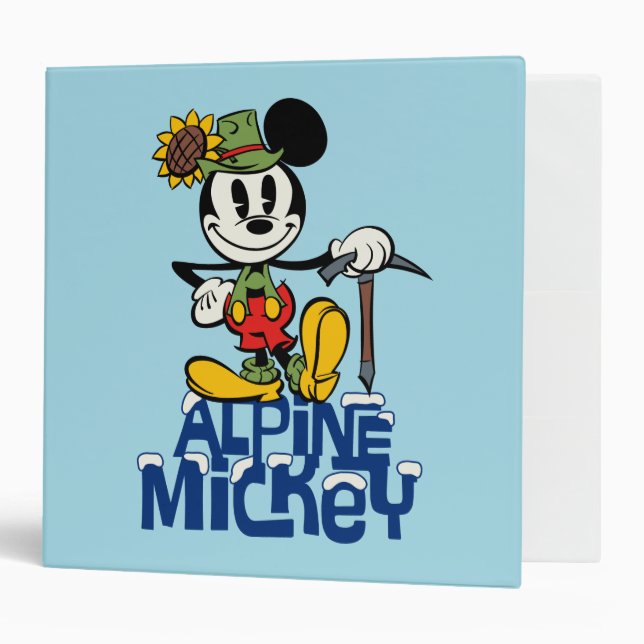 Classeur Yodelberg Mickey | Alpine Mickey (Devant/intérieur)