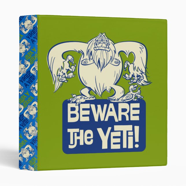 Classeur Yodelberg Mickey | Attention aux Yeti (Devant/Côté)