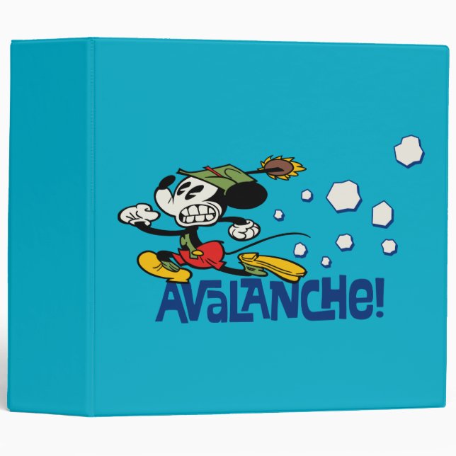 Classeur Yodelberg Mickey | Avalanche (Devant/Côté)