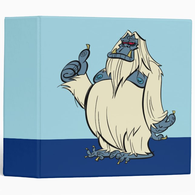 Classeur Yodelberg Mickey | Yeti pouces vers le haut (Devant/Côté)