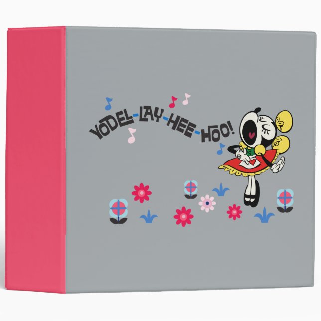 Classeur Yodelberg Minnie | Yodeling (Devant/Côté)