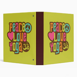 Classeur Yoga d'amour de paix