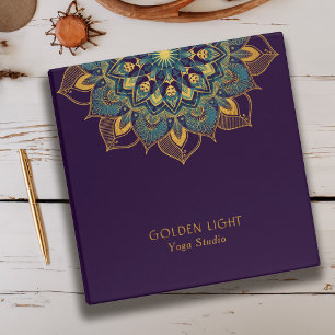 Classeur Yoga Gold Mandala