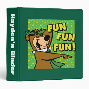 Classeur Yogi Bear Fun Amusant