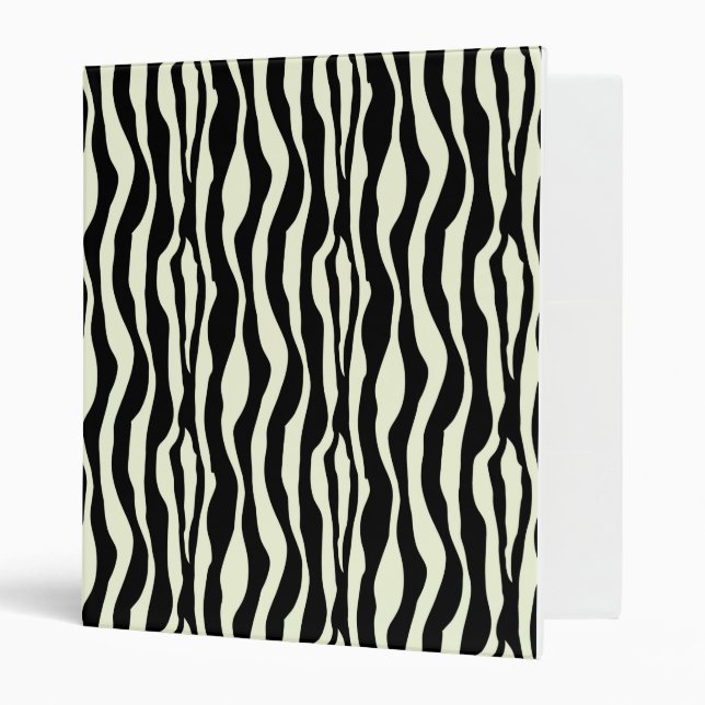 Classeur Zebra Stripes (Devant/intérieur)