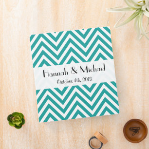 Classeur Zigzag Bleu, Chevron Bleu, Motif Zigzag, Mariage