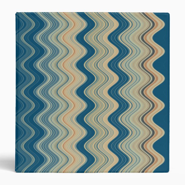 Classeur Zigzag Subduit Multicolor Motif (Devant)