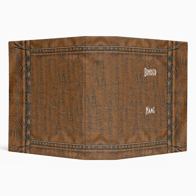 Classeur Zizzago en cuir (Arrière-plan)