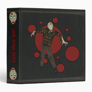 Classeur Zombie en cuir Faux