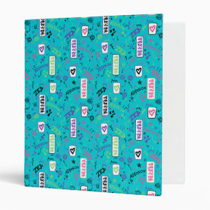 Classeur Zombies 2 Motif des années 80