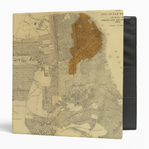 Classeur Zone incendiée de San Francisco, 1906