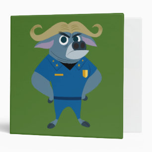 Classeur Zootopia   Chef Bogo