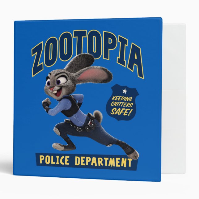Classeur Zootopia | Judy Hopps - Garder les critères en séc (Devant/intérieur)