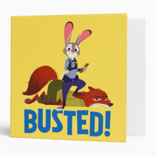 Classeur Zootopia   Judy Hopps & Nick Wilde - Busted!