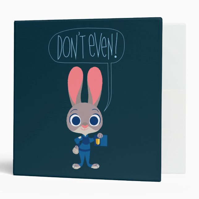 Classeur Zootopia | Judy Hopps - Rejoignez Aujourd'Hui! (Devant/intérieur)