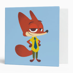 Classeur Zootopia   Nick Wilde - Le renard à seins