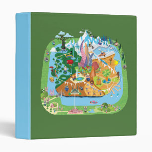 Classeur Zootopia Plan de ville