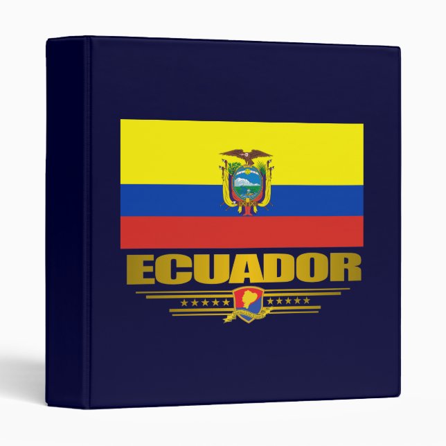 classeurs de "Ecuador Pride" (Devant/Côté)