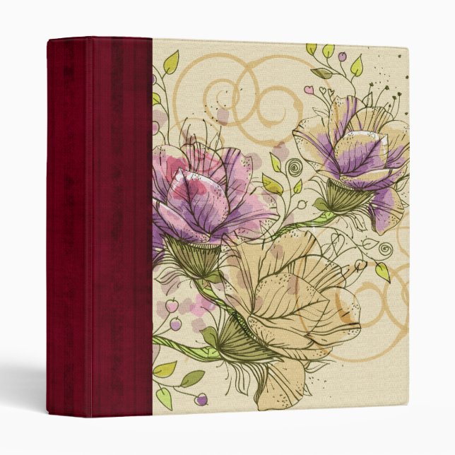 classeurs de fleur (Devant/Côté)